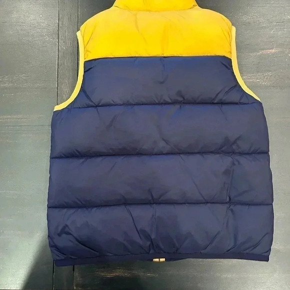 Janie and Jack Reversible Puffer Vest size 3/4T - Picture 7 of 10